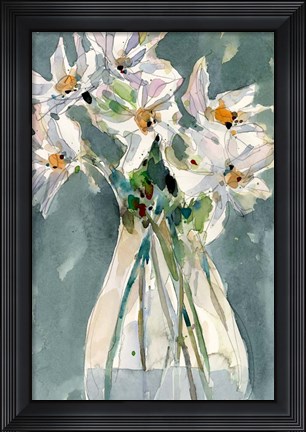 Framed Daisy Moment I Print