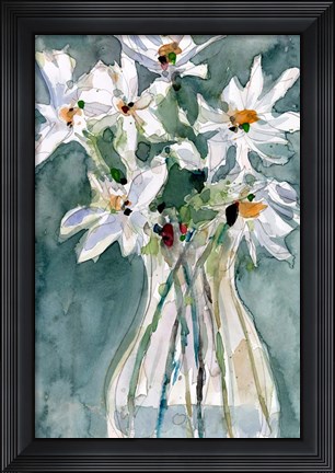 Framed Daisy Moment II Print