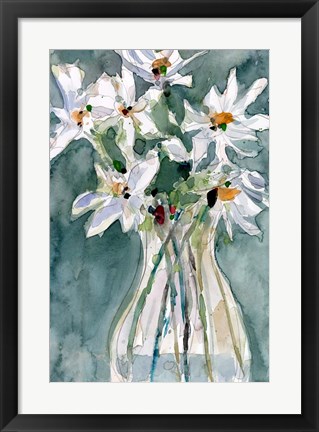 Framed Daisy Moment II Print