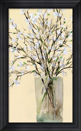 Framed Spring Floral Arrangement II Print