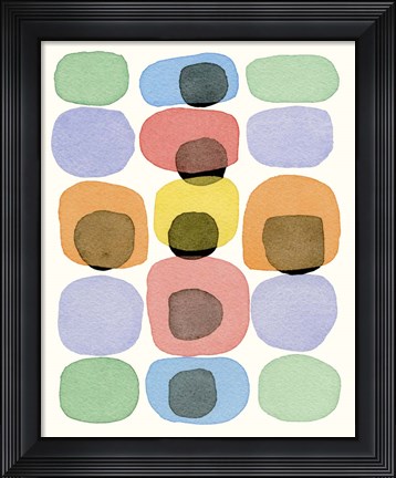 Framed Ink Spot I Print