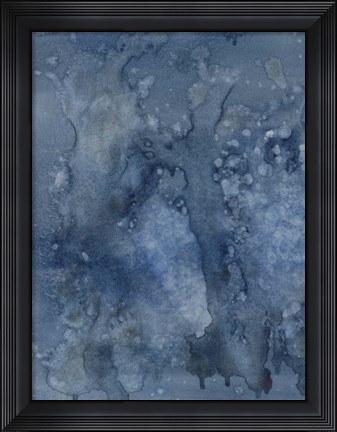 Framed Blue River I Print