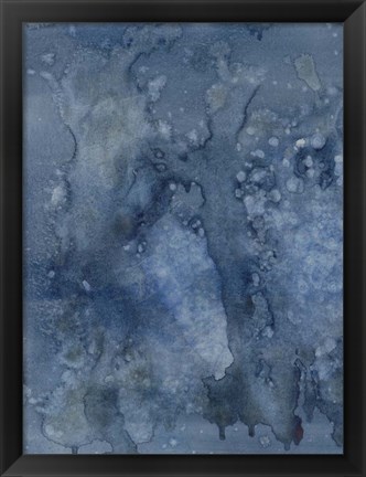 Framed Blue River I Print