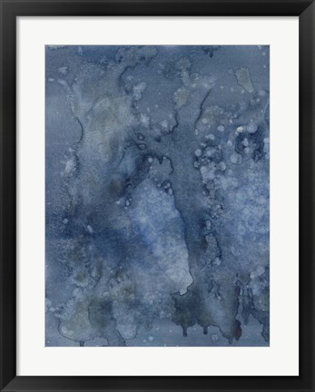 Framed Blue River I Print