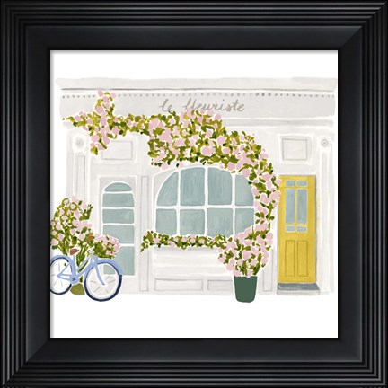 Framed Bonheur I Print