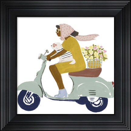 Framed Bonheur IV Print