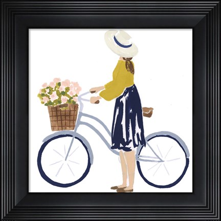 Framed Bonheur V Print