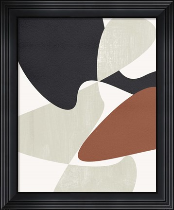 Framed Mountain Terrain II Print