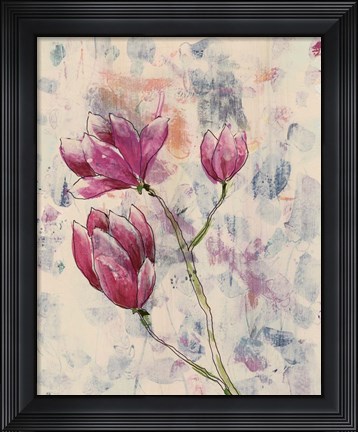 Framed Rosa Blume II Print