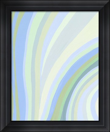 Framed Natural Flow I Print