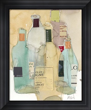 Framed Wines &amp; Spirits II Print