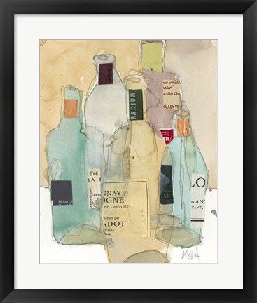 Framed Wines &amp; Spirits II Print