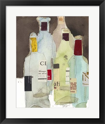 Framed Wines &amp; Spirits III Print