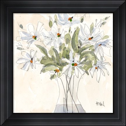 Framed Daisy Just Because I Print