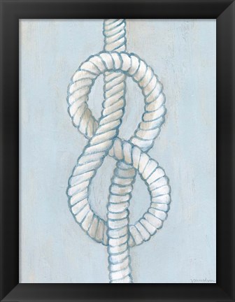 Framed Starboard Knot II Print