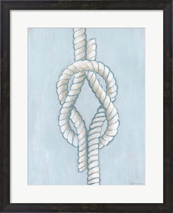 Framed Starboard Knot III Print