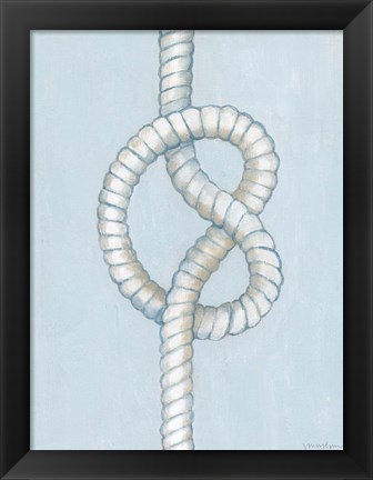 Framed Starboard Knot IV Print
