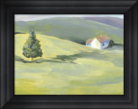 Framed Hillside Vista II Print