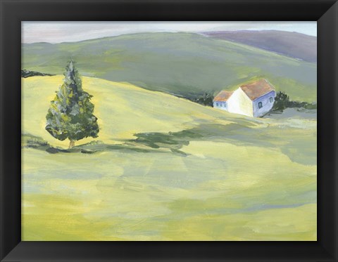 Framed Hillside Vista II Print