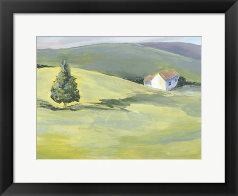 Framed Hillside Vista II Print