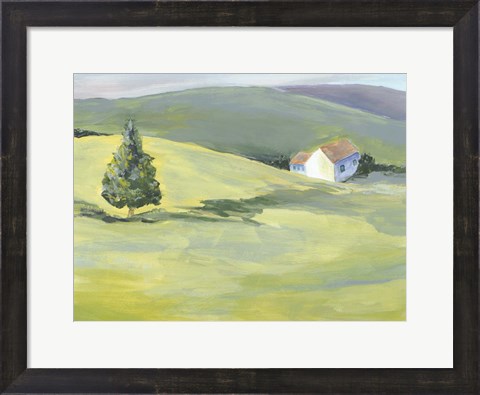 Framed Hillside Vista II Print