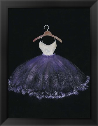 Framed Pastel Tutu I Print