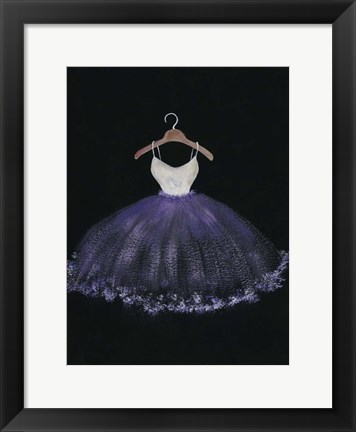 Framed Pastel Tutu I Print