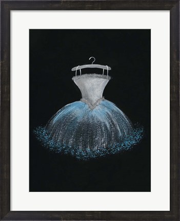 Framed Pastel Tutu II Print