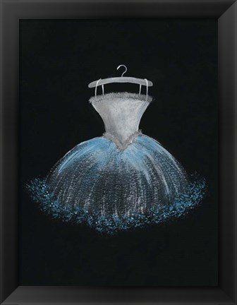 Framed Pastel Tutu II Print