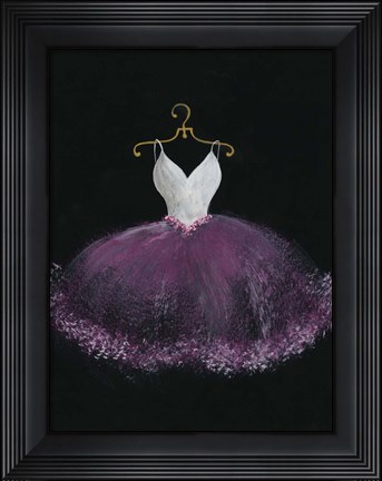 Framed Pastel Tutu III Print