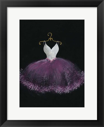 Framed Pastel Tutu III Print