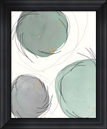 Framed Encircled Orbits II Print