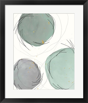Framed Encircled Orbits II Print
