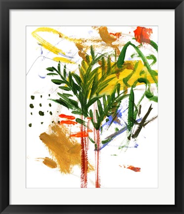 Framed Jungle in My Heart II Print