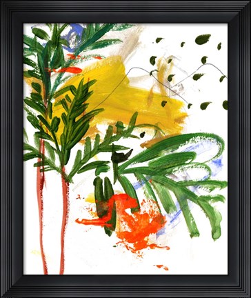 Framed Jungle in My Heart III Print