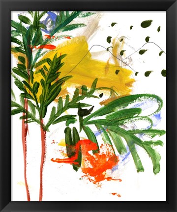 Framed Jungle in My Heart III Print