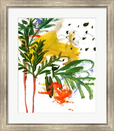 Framed Jungle in My Heart III Print