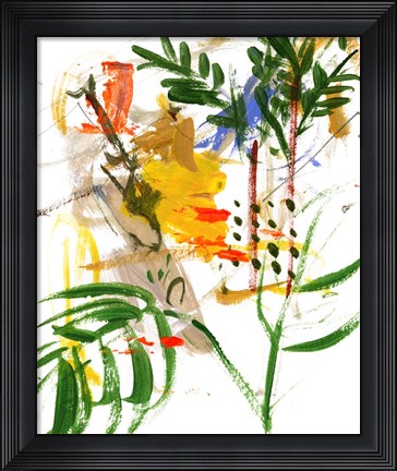 Framed Jungle in My Heart IV Print