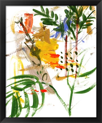 Framed Jungle in My Heart IV Print
