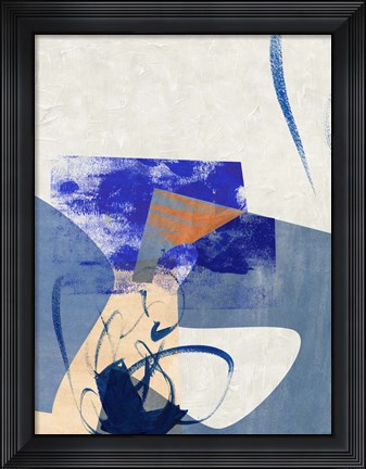 Framed Night Fragment I Print