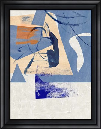 Framed Night Fragment II Print