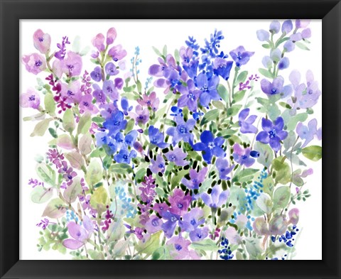 Framed Floral Fragrance I Print