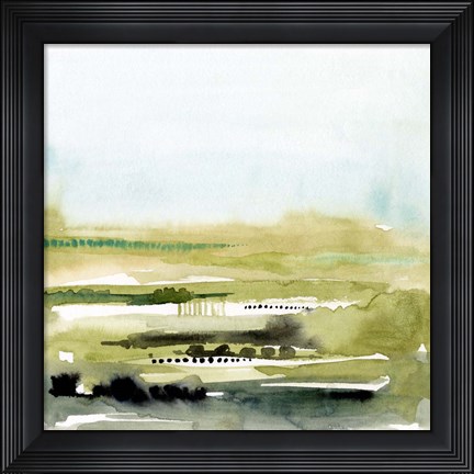 Framed Watercolor Everglade II Print