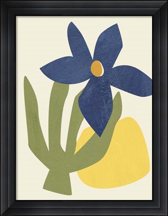 Framed Desert Wind II Print