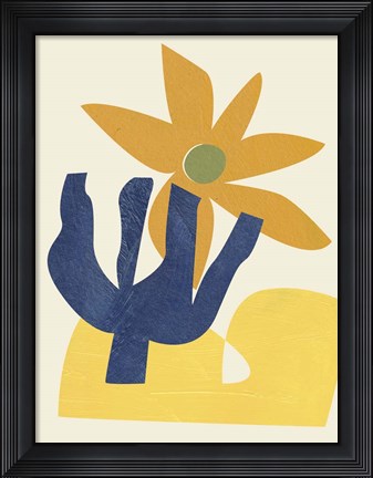 Framed Desert Wind III Print