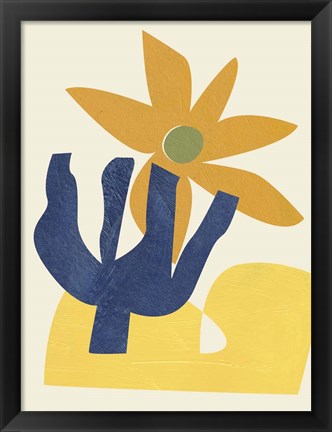 Framed Desert Wind III Print