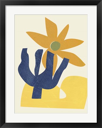 Framed Desert Wind III Print