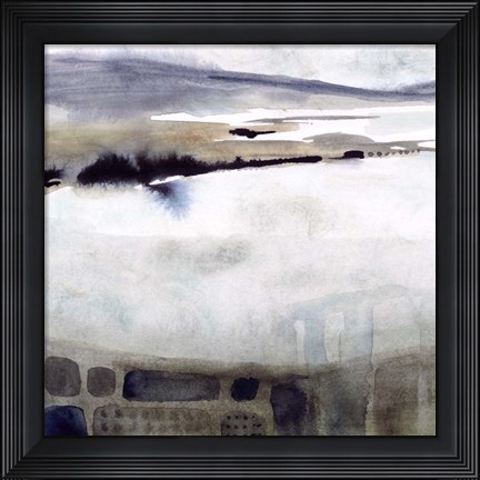 Framed Watercolor Moor I Print