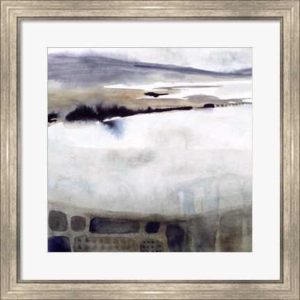 Framed Watercolor Moor I Print