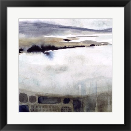 Framed Watercolor Moor I Print